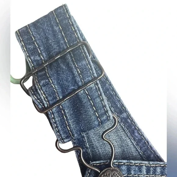 Oshkosh b’Gosh Denim & Co Toddler Overalls Blue VestBak Size 4T - Picture 4 of 11